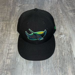Brand New Tampa Bay Rays Hat, 59/50 Low Profile, 7 3/8